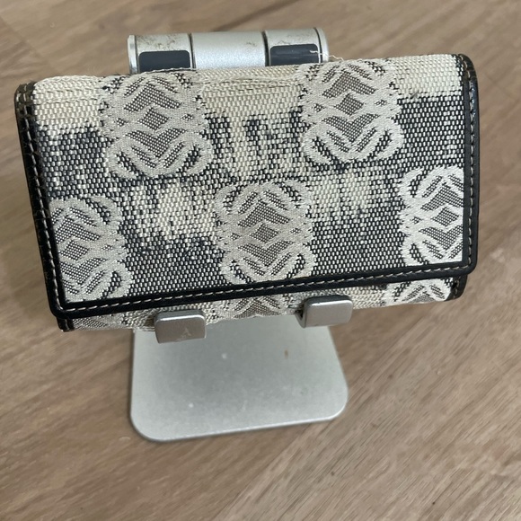 Loewe Bags Loewe Canvas Leather Key Holder Case Poshmark